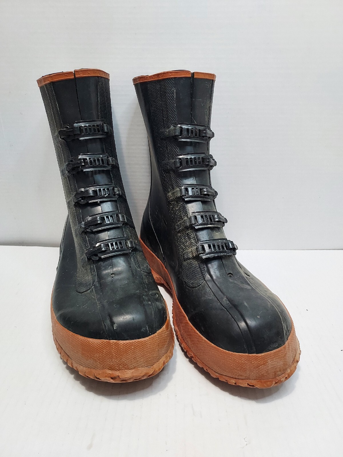 Rubber Boot Overshoe/Galoshes 5 Buckle men's Size 13 100 Waterproof