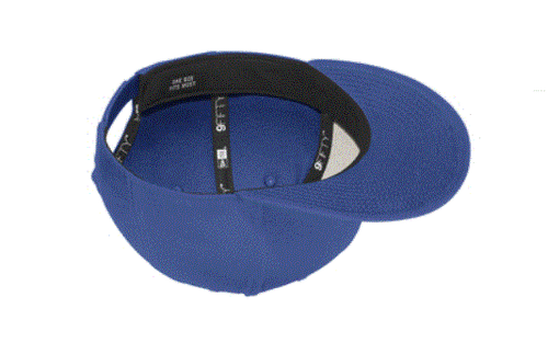 Cappello/cappello ROYAL New Era NE400 9Fifty con bordo bianco bandiera USA tesa piatta posteriore a scatto - Foto 4 di 4