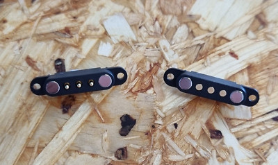 3 Pogo Pin magnetischer Stecker, 2,54 mm federbelasteter Stecker & Buchse Paar mit Ohren