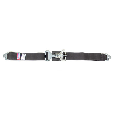 Rjs Safety 15002001, One Black Nylon 3In Lap Belts W/Snap End Black Performance