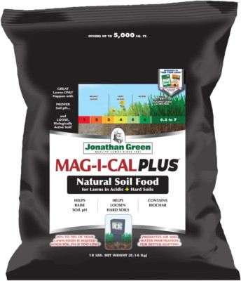 (11354 Mag-I-Cal plus Soil Food for Lawns in Acidic & Hard Soils - Soil Amendmen