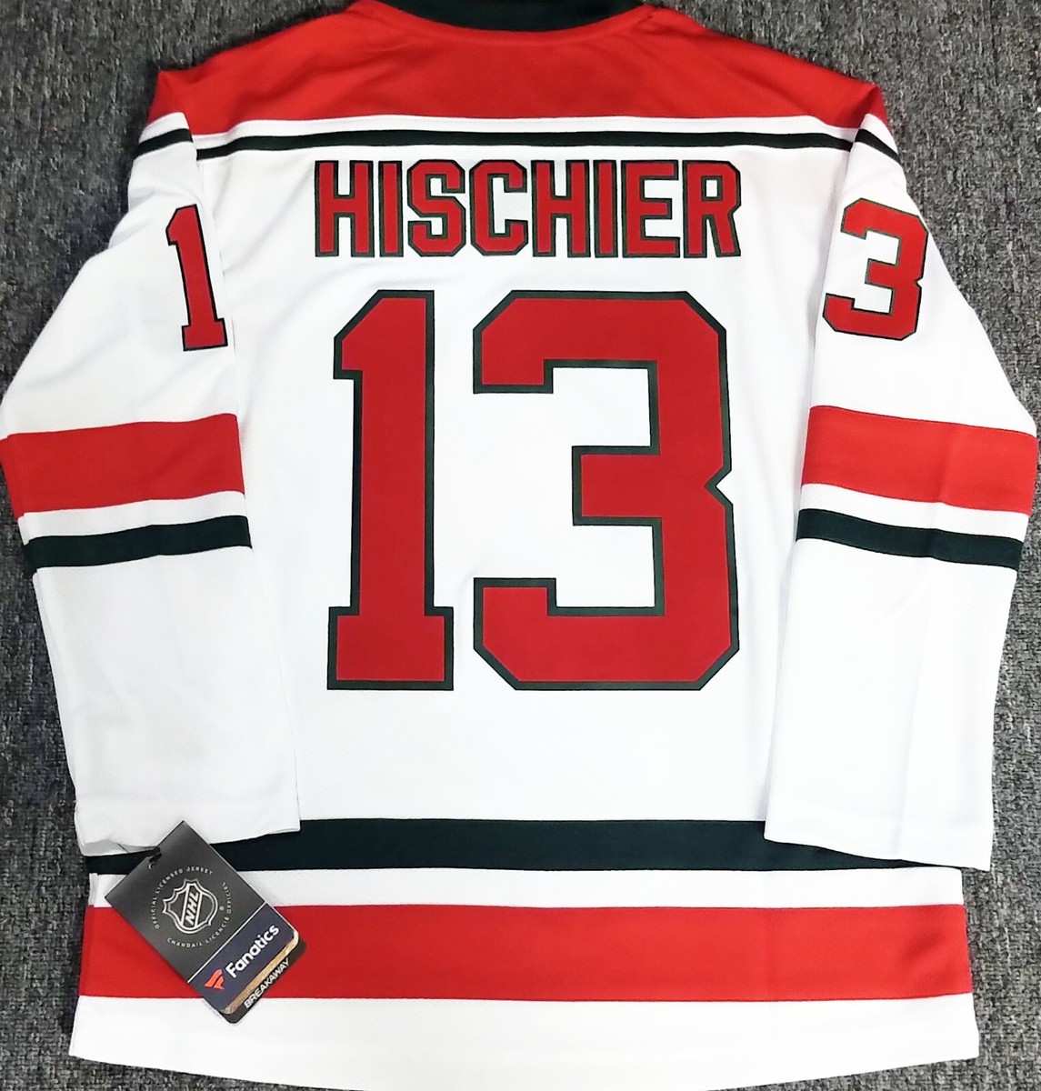 Retro Nj Devils All Star Jersey NWT-RETRO-YOUTH-L/XL NICO HISCHIER