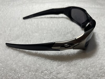 小物 oakley pit boss1 Oakley Pit Boss 1 Matte Black/Titanium - Black Iridium Polarized