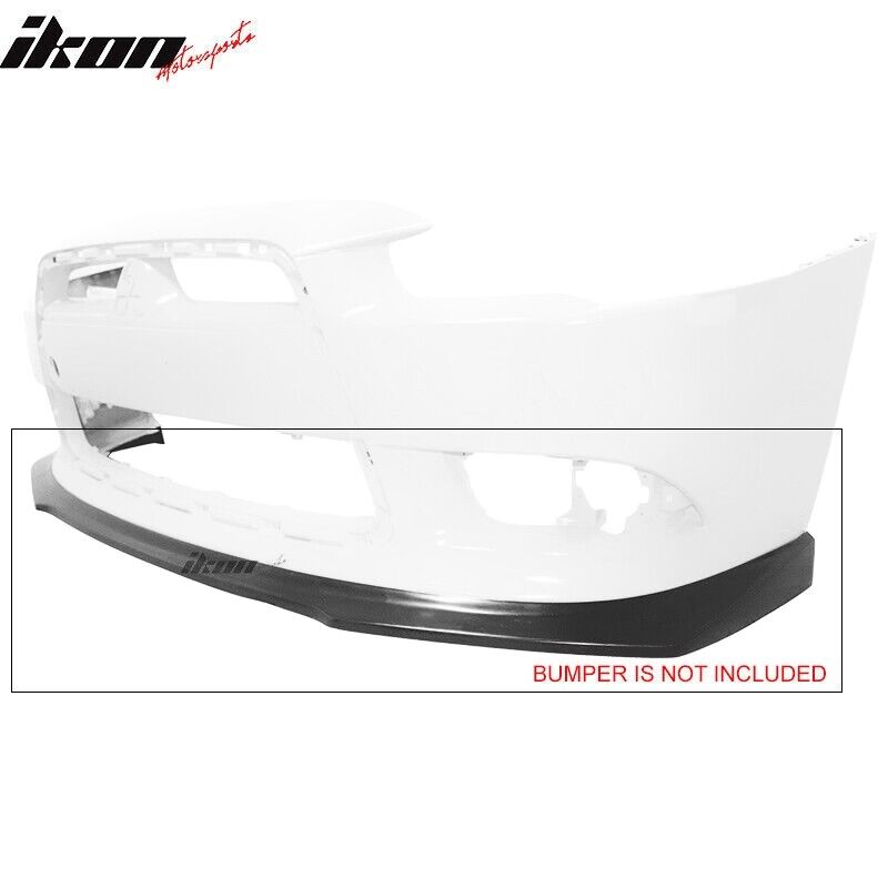 Fits 09-15 Mitsubishi Lancer GT GTS Ralliart RA Style Front Bumper Lip  Spoiler