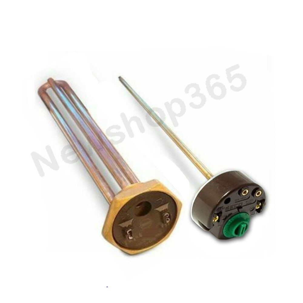 Kit Resistenza E Termostato 1200W - 5024C, Per Riscaldamento, Lunghezza 30cm E 28cm - Foto 4