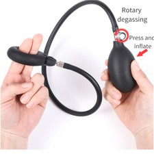 MALE Men Penis Extender Stretcher Sleeve Inflatable Penis Pump Enhancer-Enlarger