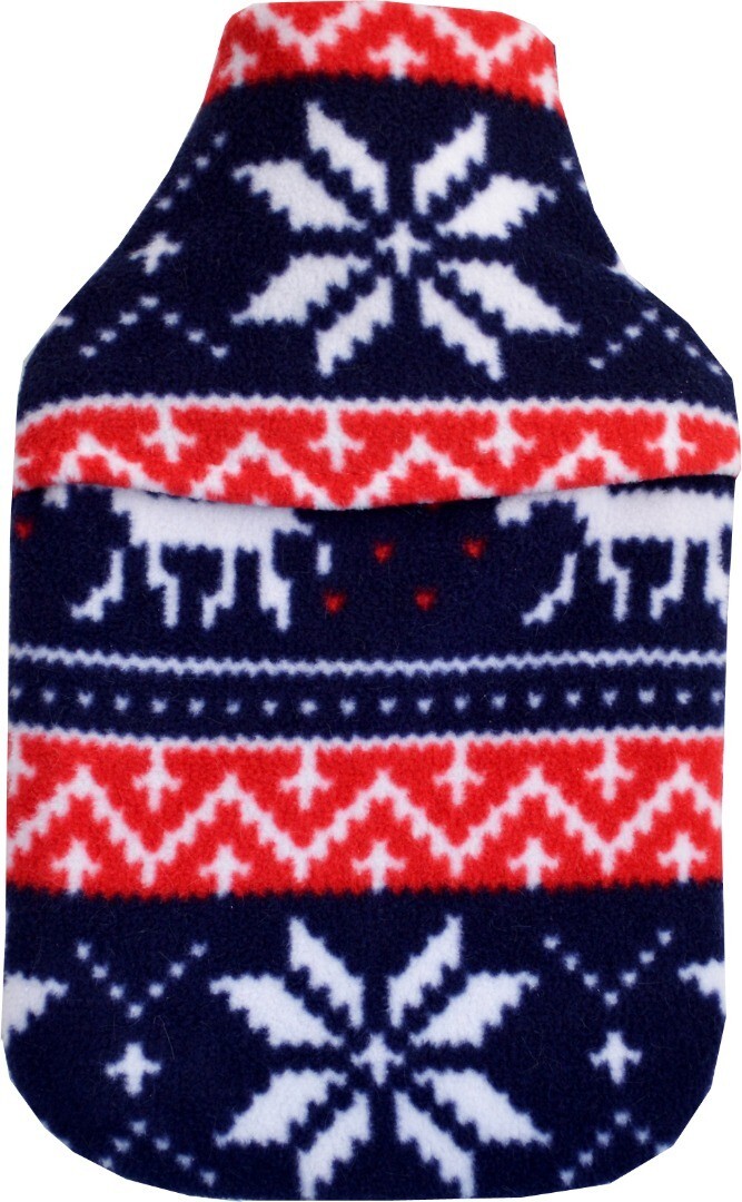 Vagabond Exmouth Fair Isle Cosy Fleece 2L Hot Water Bottle