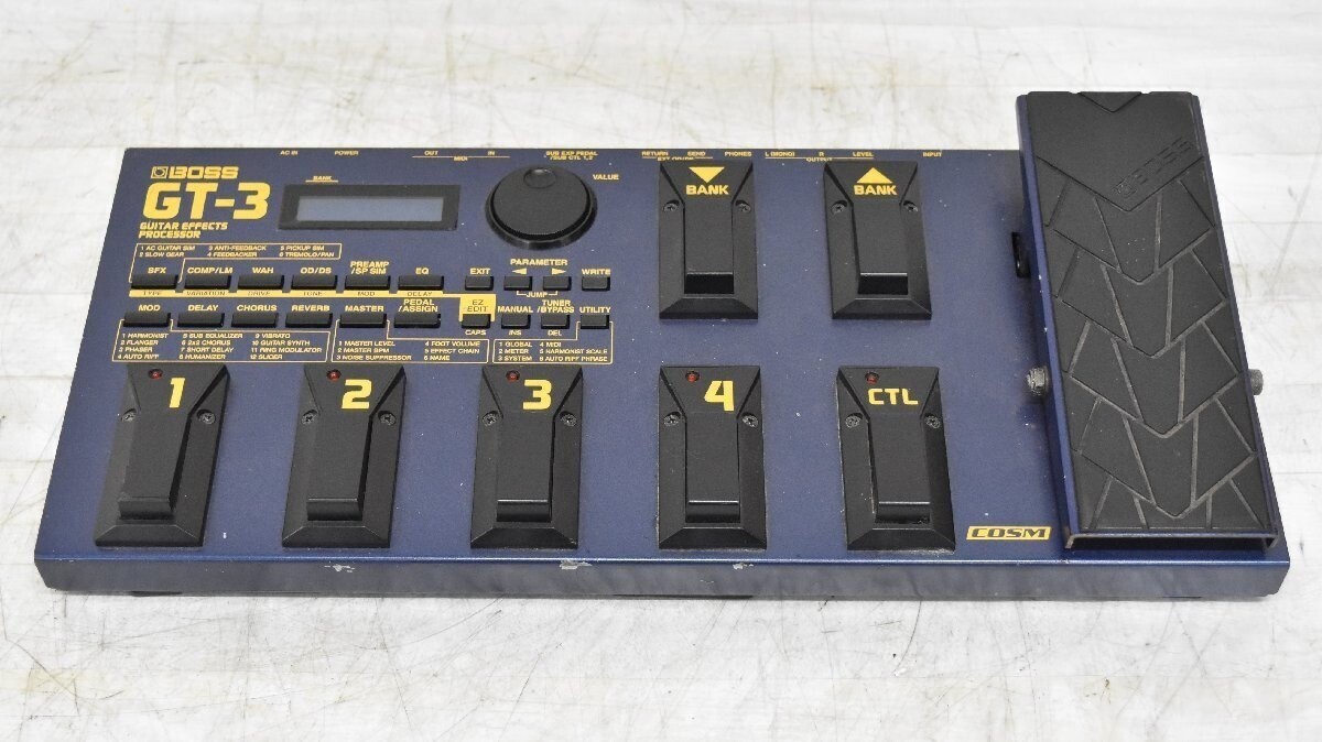 BOSS GT-3 gt3 ギターエフェクター Boss GT-3 Guitar Effects Sound Demo - YouTube