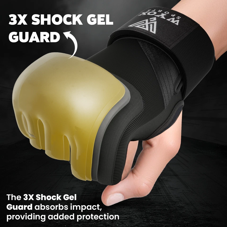 WYOX Gel Boxing Hand Wraps for Men & Women, Hand Wraps for Boxing & Muay Thai - Image 3 of 4