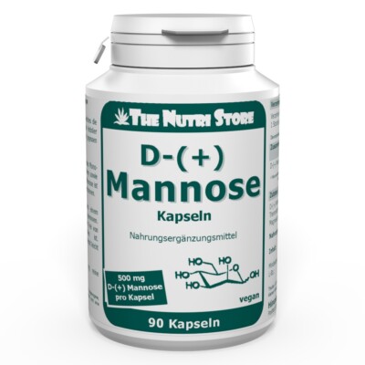 D-Mannose 500 mg pro vegane Kapsel - 90 Stück - PZN: 10331749