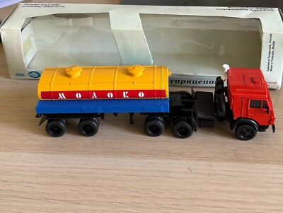 Elecon Russian Track Sattelzugmaschine Modell ODAZ-9370 Milk Truck
