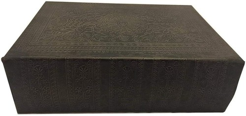 Blumenmotiv Deko Buchbox Kunstwerk Geheimbuch Versteckbox - Bild 2 von 5