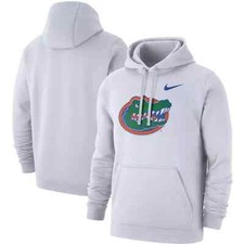 NEW Nike Men's Florida Gators Club Fleece Football Hoodie AR3389-100 XL