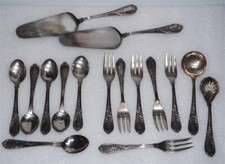 Clarfeld & Springmeyer Jugendstil Besteck Konvolut Kaffee Dessert Besteck 100er 