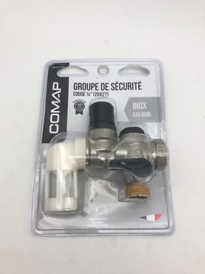 Comap S600012 Sicherheitsgruppe 3/4'' Edelstahl für Warmwasserbereiter