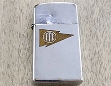 VINTAGE 1955-79 ZIPPO SLIM ITE CIRCUIT BREAKER COMPANY CIGARETTE LIGHTER 
