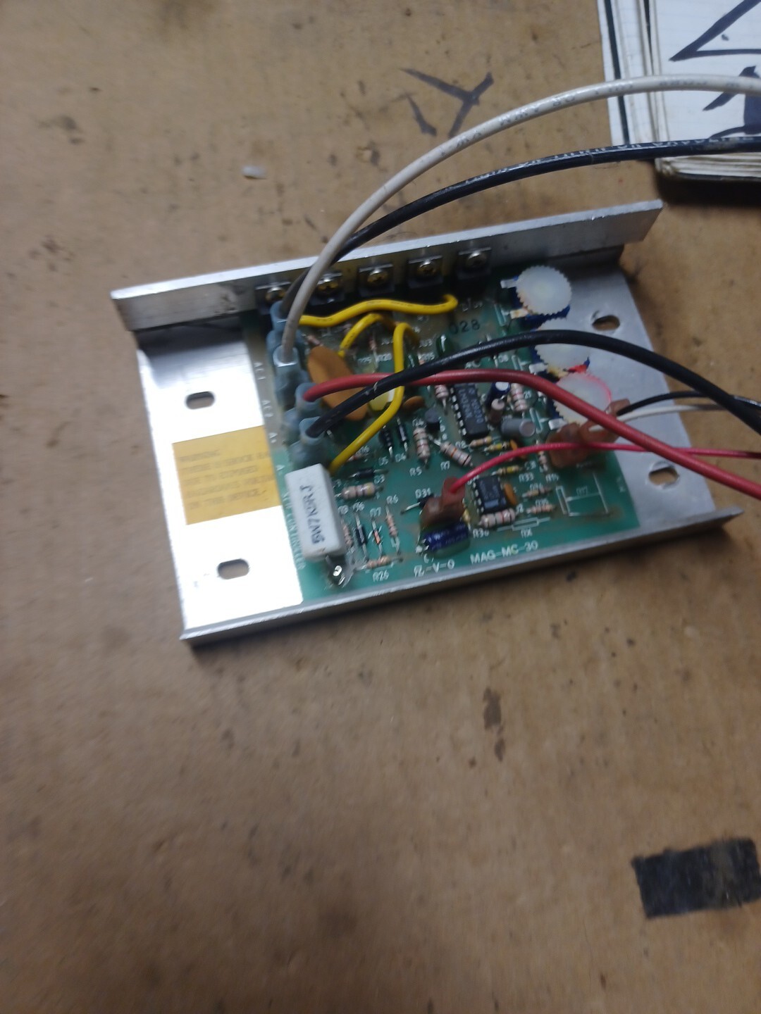 Image Lifestyler Proform Lower Motor Control Board Controller MAG-MC-30 8-10V