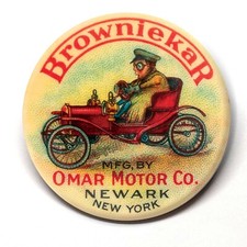 Browniekar Omar Motor Newark NY Fridge Magnet  BUY 3, GET 4 FREE MIX & MATCH