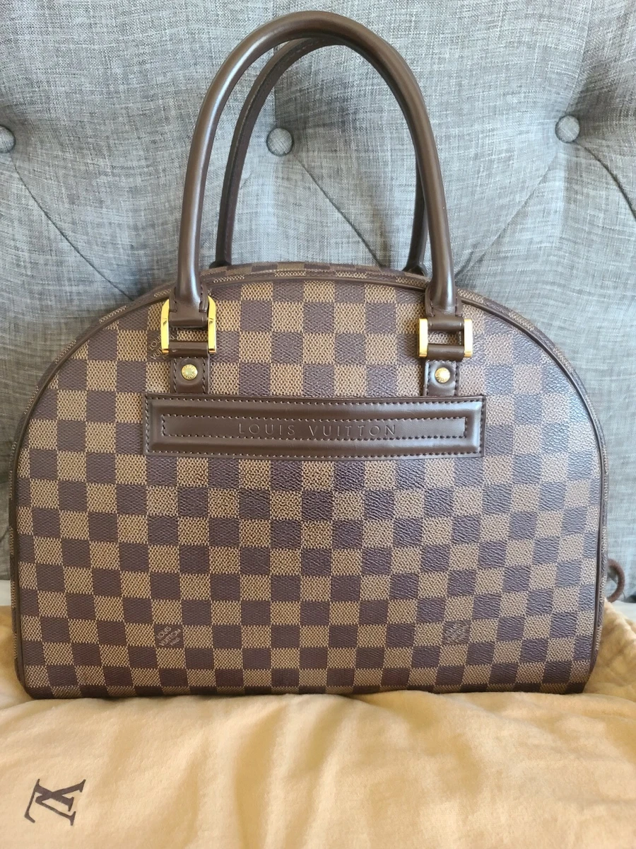 LOUIS VUITTON Damier Ebene Nolita Satchel Bag