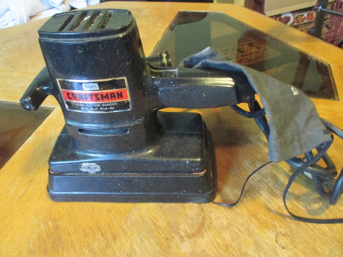 Craftsman dual action clearance sander