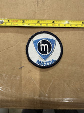 Gorgeous vintage Mazda logo racing Jacket Embroidered Patch Made in USA