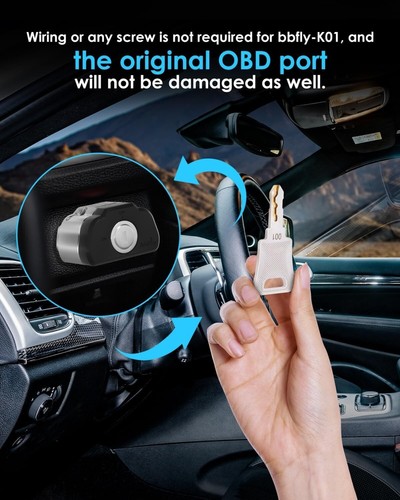 K01 OBD2 Lock, OBD Port Lock Anti-Theft Device, Car Anti-Theft OBDII Locking Dev - Picture 5 of 13