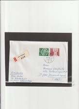 Schweiz - Einschreiben 22.05.1986 " 8307 Effretikon - Donaueschingen "
