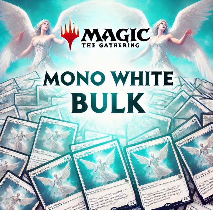 Magic The Gathering Bulk White Cards Lot 100-2000 Free Shipping
