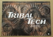 Scott Henderson Gary Willis TRIBAL TECH 1999 PROMO POSTER for Thick 14x10 MINT