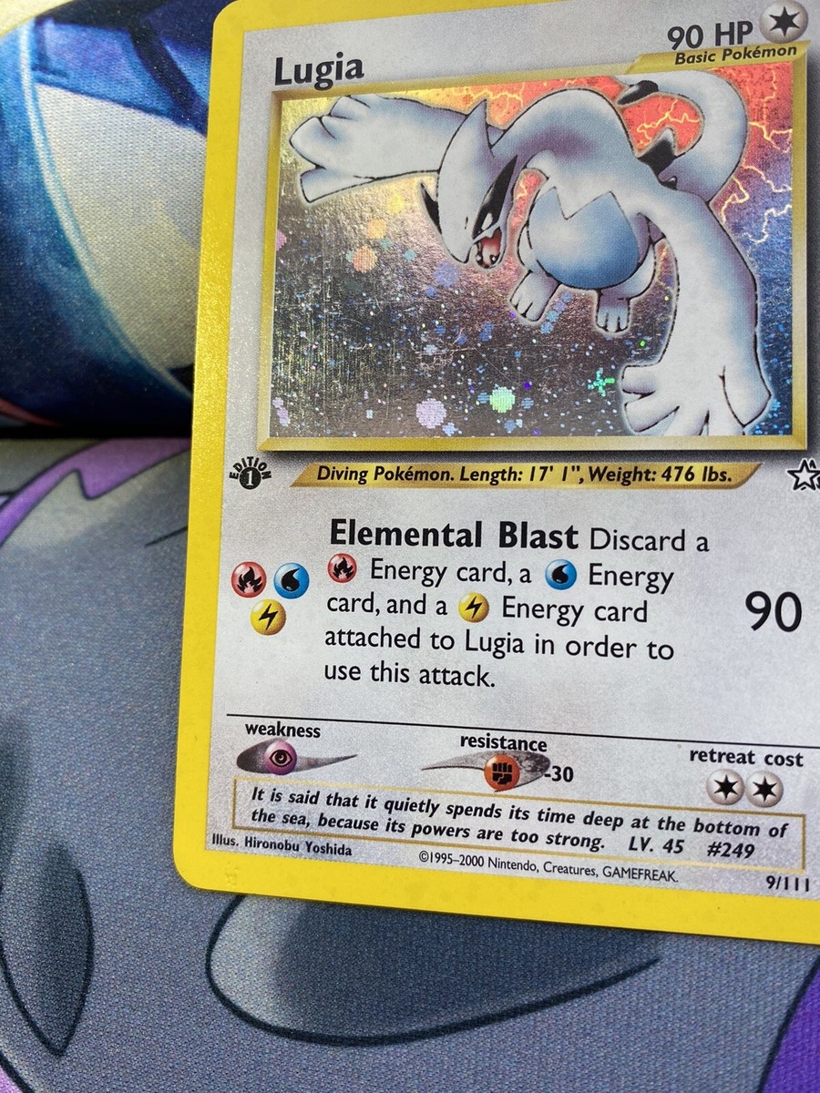 ポケモン - ルギア 1st Edition Lugia Neo Genesis 9/111 1st Edition Lugia 9/111 Neo Genesis Holo Pokemon Card BGS 9