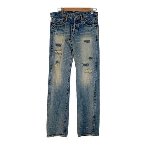 00s HYSTERIC GLAMOUR studs ダメージ加工 デニム Hysteric Glamour Studs Damage Denim Hysteric Glamour 00s Studs