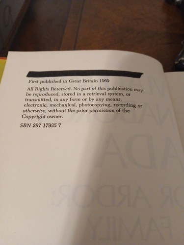 ADA Or Ardor: A Family Chronicle - 1ST. BRITISH VLADIMIR NABOKOV First Edition - Picture 2 of 9
