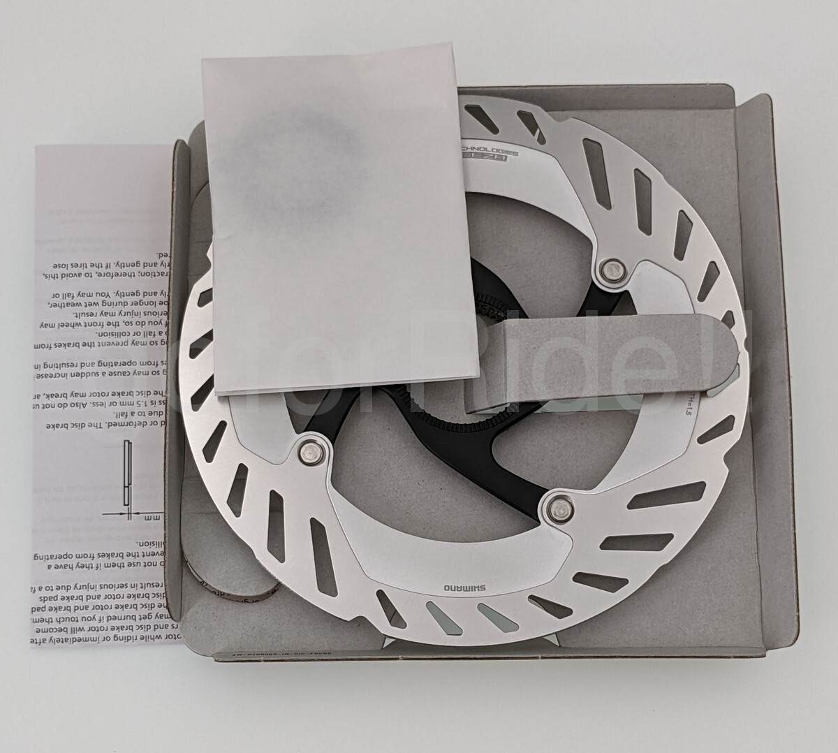 New Shimano Ultegra GRX Bike RT-CL800 160+140mm Disc Rotors Center