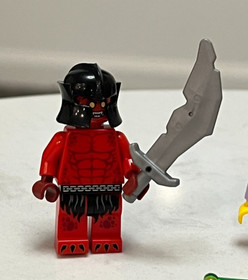 LEGO Nexo Knights 70324 Minifigure Lot Aaron Ash Attila Book Monster