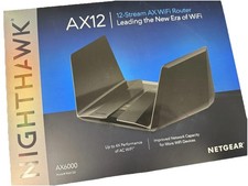 NETGEAR Nighthawk RAX120-100NAS AX6000 WiFi6 Wireless Router