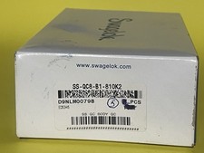 Lot of 5 Swagelok SS-QC8-B1-810K2 Quick Connect x 1/2" Tube Open Box Factory Bag