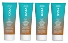 4 x COOLA Hydrating Sunscreen SPF 30 Bodylotion, Tropical Coconut (4 x 148 ml)
