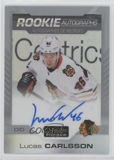 2021 O-Pee-Chee Platinum 2020-21 Update Rookie Rainbow Lucas Carlsson Auto 01wh