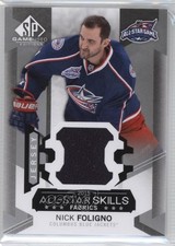 2015-16 SP Game-Used 2015 All-Star Skills Fabrics Nick Foligno #AS-38 4x4