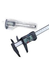 Digital Vernier Caliper Millimeter Gauge 9  150mm LCD Case Extra Battery