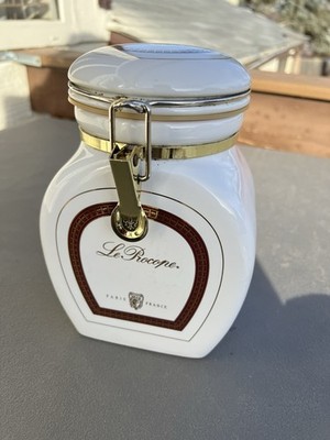 Le Procope European Coffeehouse White Canister Paris France Special Edition