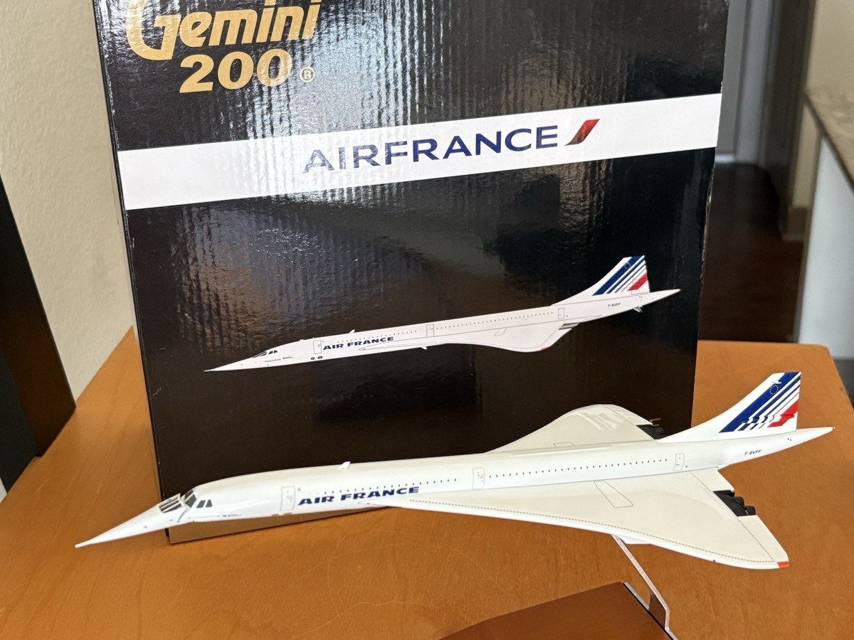 AIR FRANCE CONCORDE: Gemini200 1:200 G2AFR600 Reg. F -BVFF ( VERY