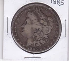 1885 MORGAN SILVER DOLLAR 90% SILVER