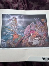 Original Jim Fitzpatrick Print. Keltische Kunst. Limited Edition