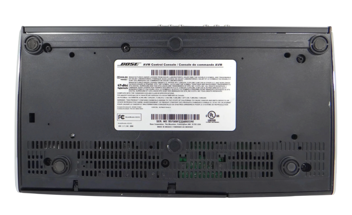 Bose Lifestyle AV35 Home Theater Media Center Control Console for