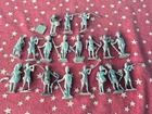 American Revolution infantry 9 Grenadiers 7 Line 54mm metal Broken for Parts