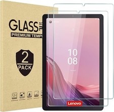 2 Pack Screen Protector for Lenovo Tab M9 for 2023/2024 Bubbles-Free Anti-Scratc