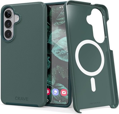 Crave Dual Layer Samsung Galaxy S26 Plus Case Magsafe Shockproof  Forest Green