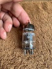 1960/s ecc801/s 6201 Siemens München # NOS NEW TUBE PERFECT ROHRE VAKUUM 