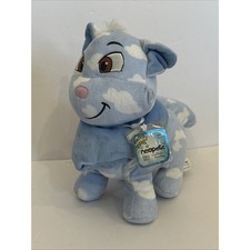 Neopets Cloud Sky WOCKY Jumbo 11  Plush Jakks Pacific 2008 Blue  White RARE 